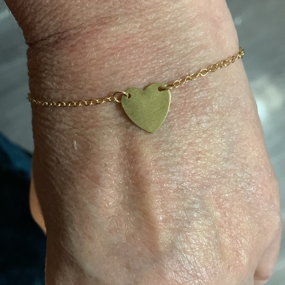 Beautiful heart bracelet, 8.5 inches - Picture 2 of 6